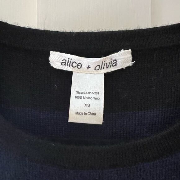 Alice + Olivia merino wool sweater dress - Picture 4 of 5